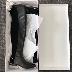 Black knee high Boots